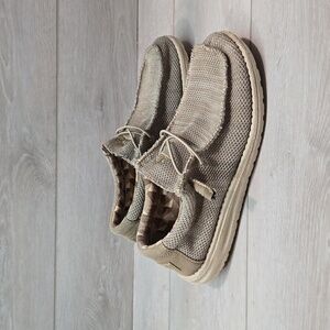 Hey Dude Mens Wally Sox Loafer Slip on flats shoes sz 8